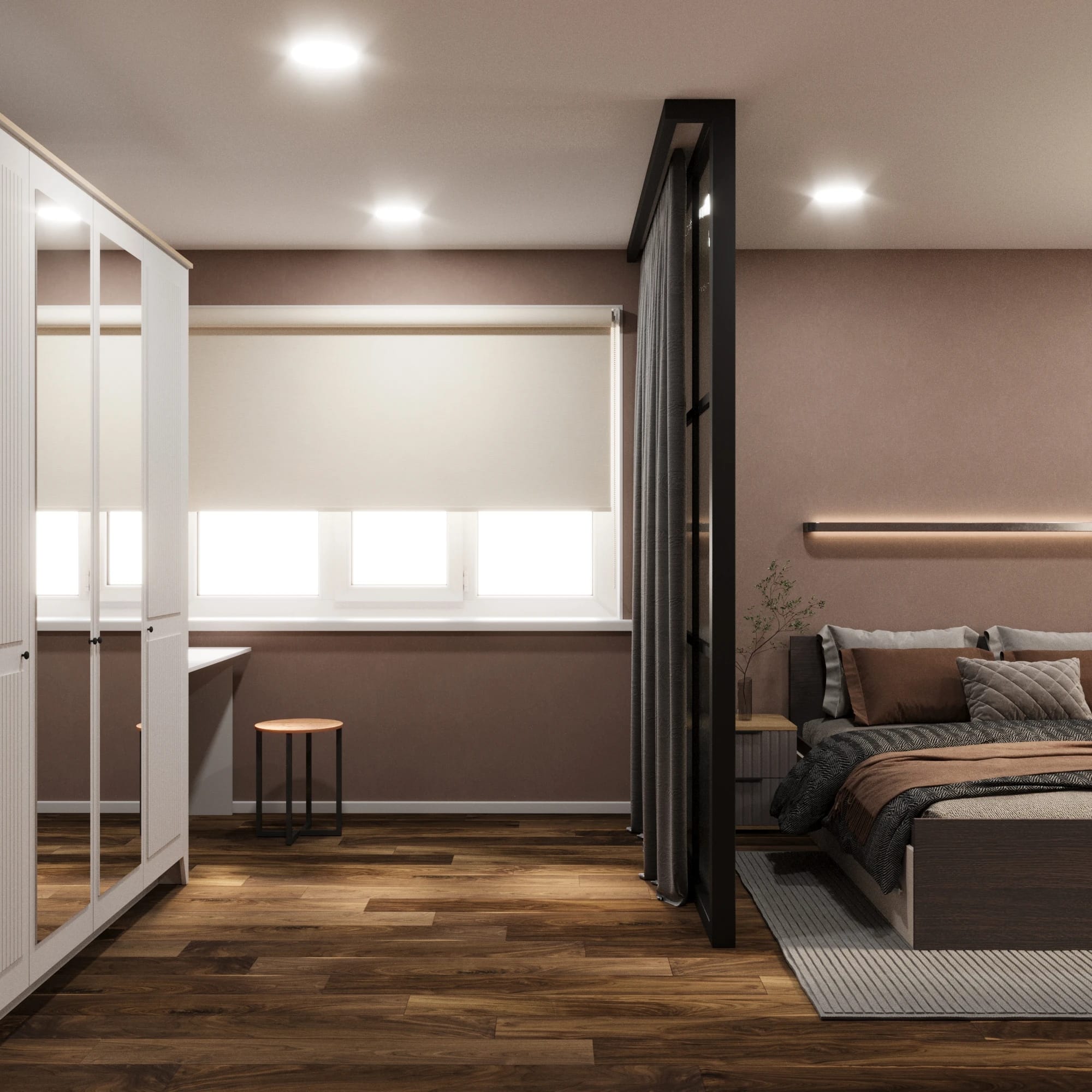 ЛОФТ (Металл черный/ЛДСП Пихта (0167)) - фото 2