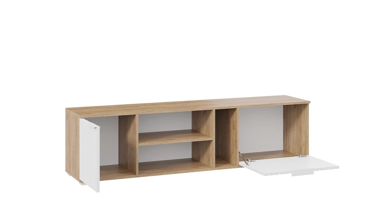 ХИЛТОН (Дуб крафт золотой/Белый матовый) - фото 5