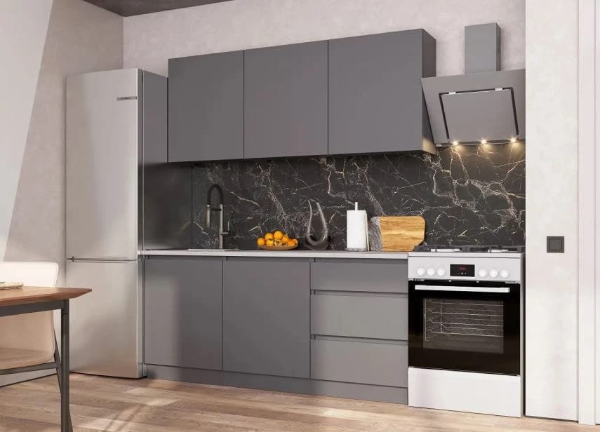 АЙДЕН (серый графит/серый графит/ столешница сосна бискайская) - фото 3