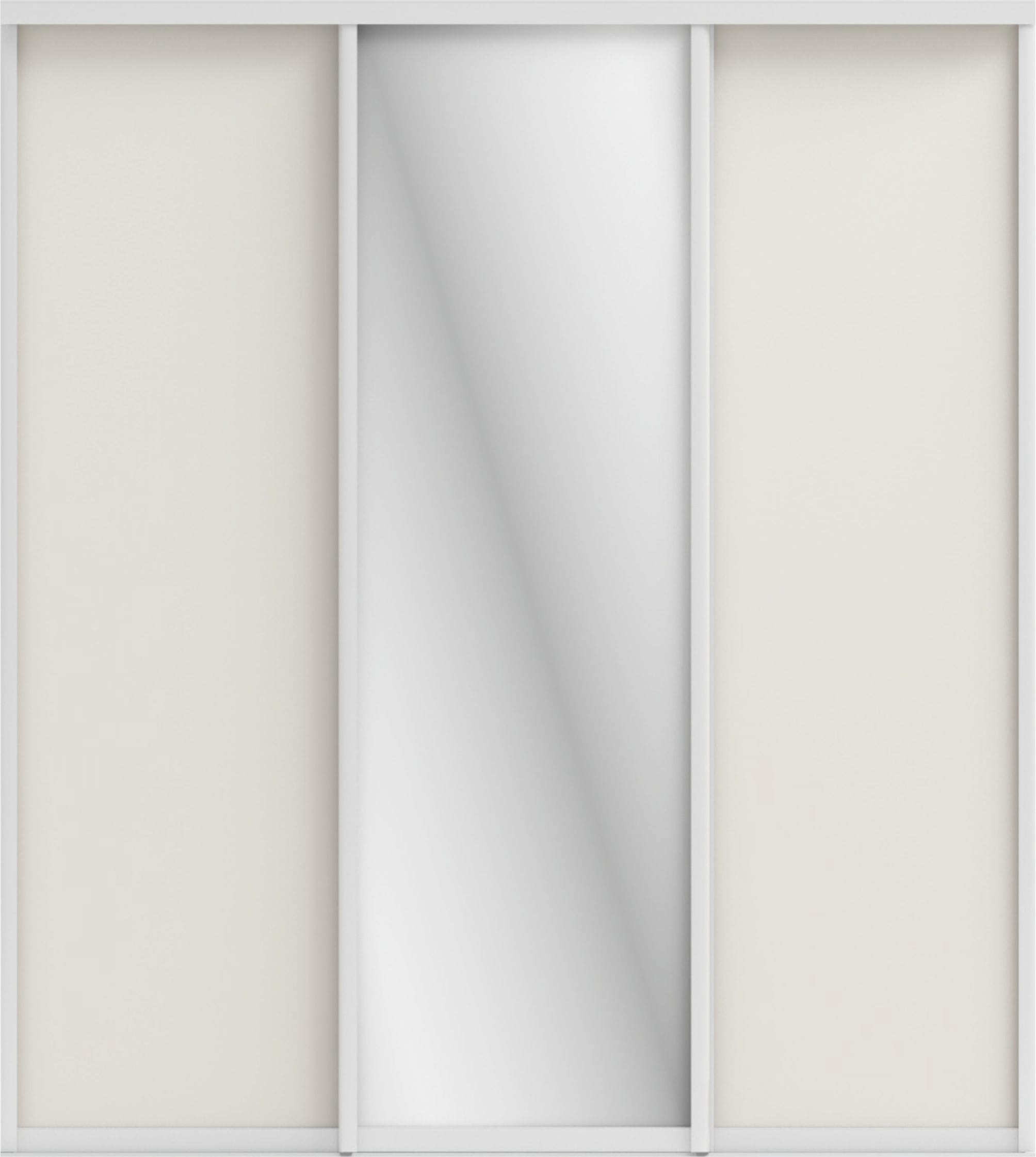 ОРИОН (ЗЕРКАЛО/ЛДСП) (тэффи (легкий шелк)/профиль С хром) - фото 1