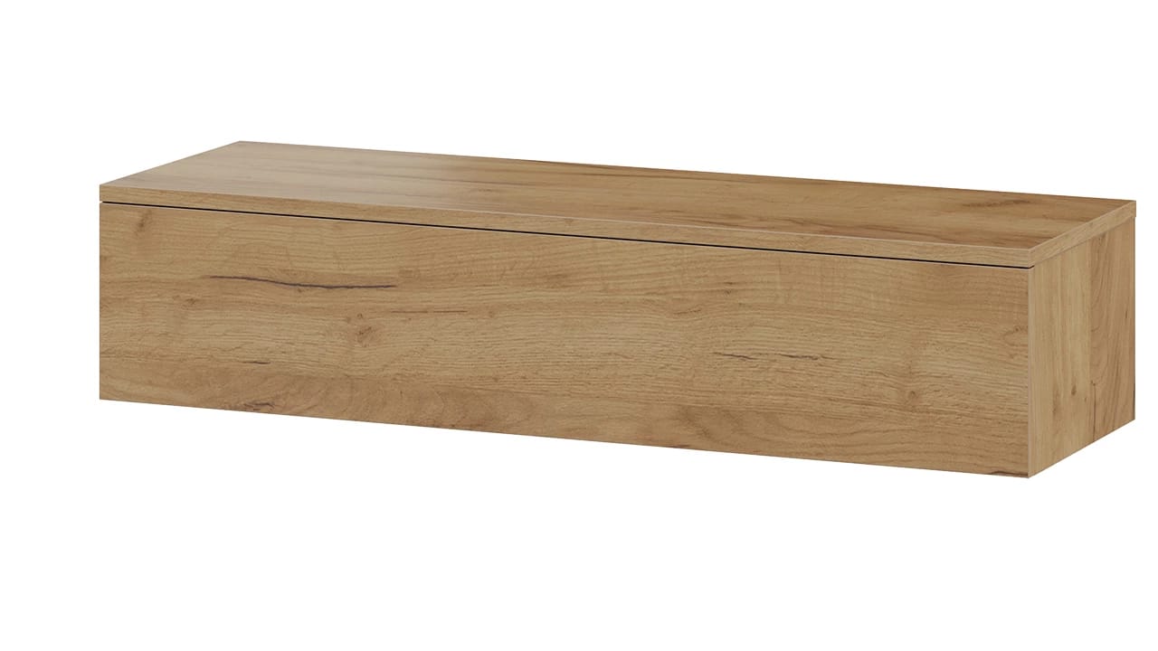 ТУМБА УНИВЕРСАЛЬНАЯ ПОДВЕСНАЯ ТИП 2 (910Х290Х200ММ) (Дуб крафт золотой) - фото 5