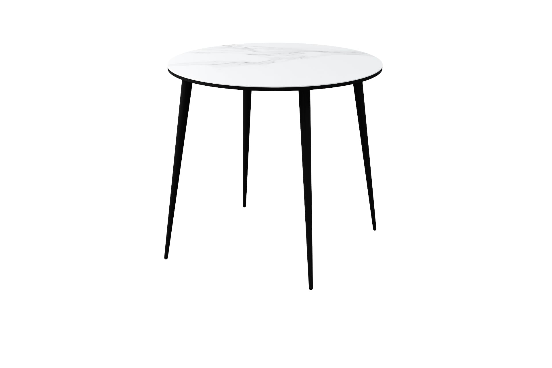 БОСТОН-800 ЛАЙТ (Мрамор итальянский/опора черная) - фото 1