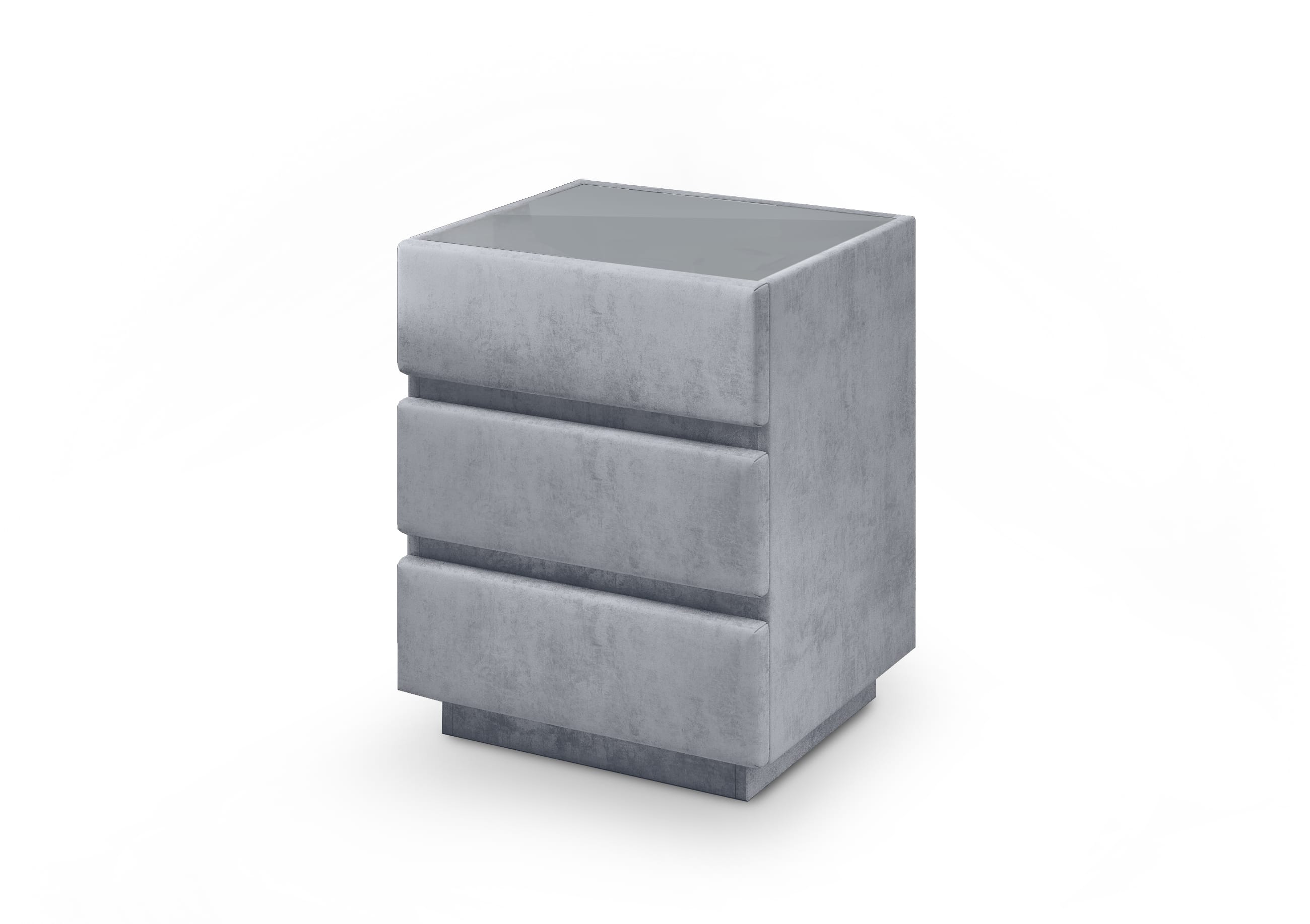 ГЛОРИЯ 3 (GLORIA 3) (велюр Велютто 52/стекло прозрачное) - фото 1