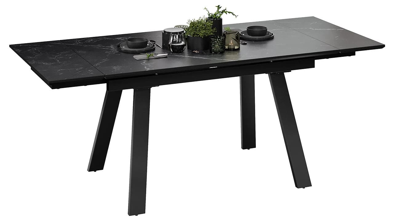 ДЭКСТОН (Черный муар/Керамика матовая черный мрамор) - фото 2