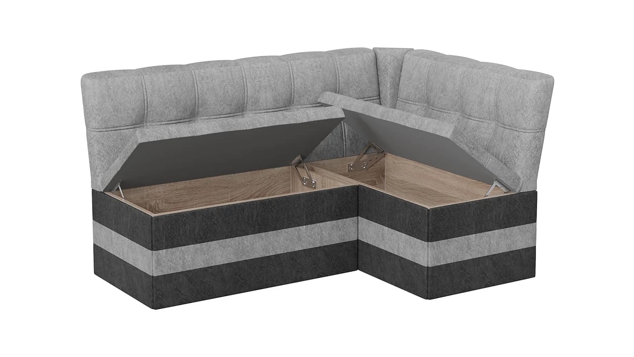 ОСКАР (микровелюр Wellmart Silver/Graphite) - фото 3