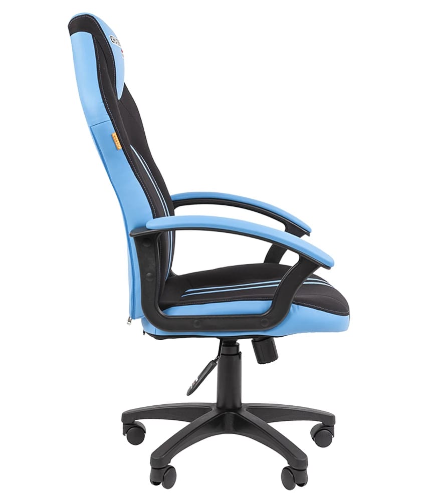 CHAIRMAN GAME 26 (черный/голубой) - фото 3