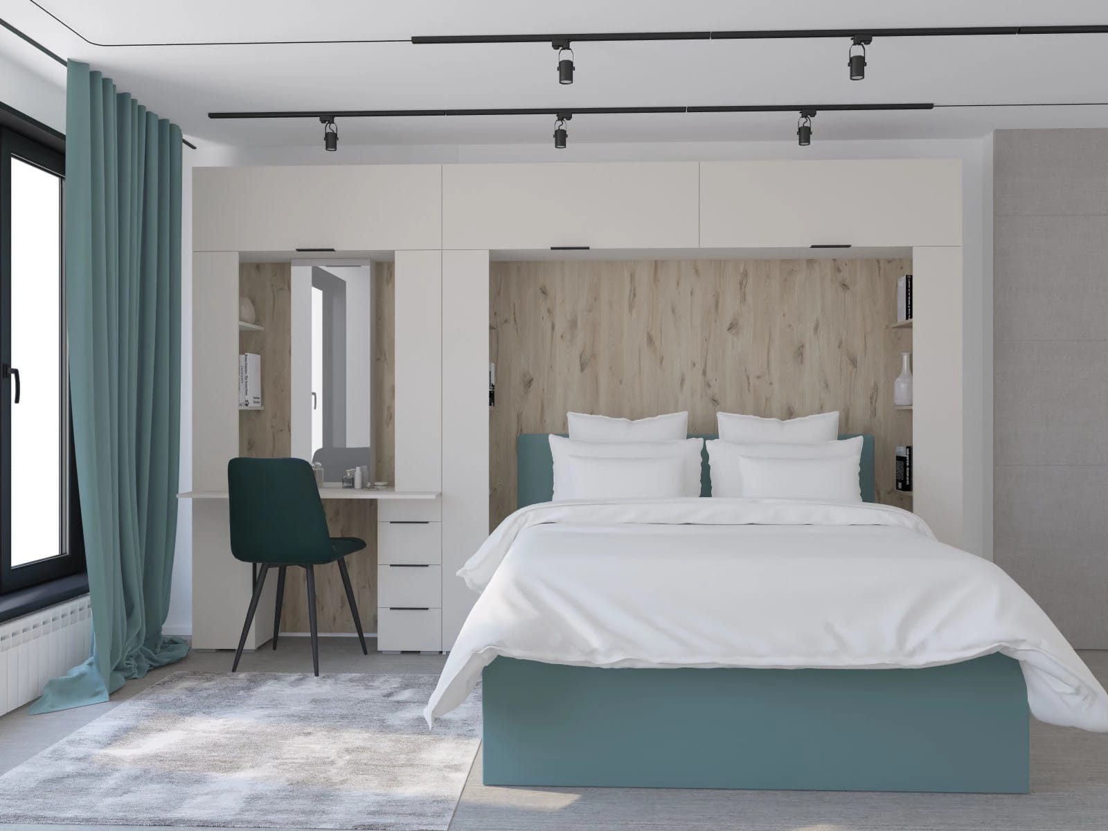 ОСЛО (OSLO) (тэффи (легкий шелк)/небула, ручка СА-1, цвет - черный) - фото 3