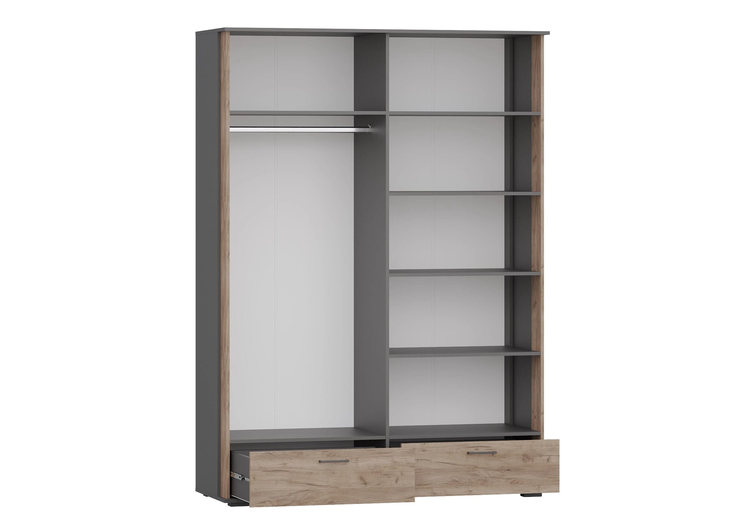 ДАЛЛАС (графит/дуб крафт табачный) - фото 3