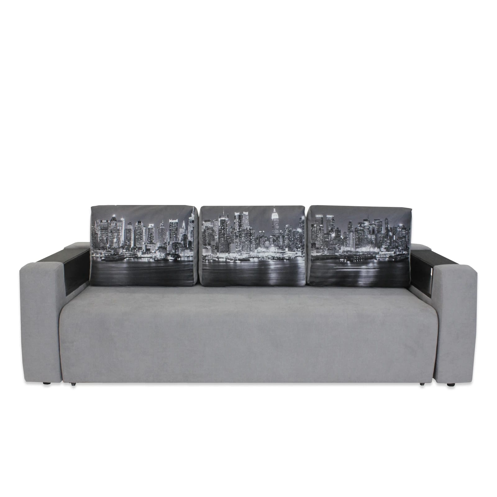 БЛЮЗ-1 (Хаки 05 серый, Купон Ночной город ч/б 0070.02) - фото 4