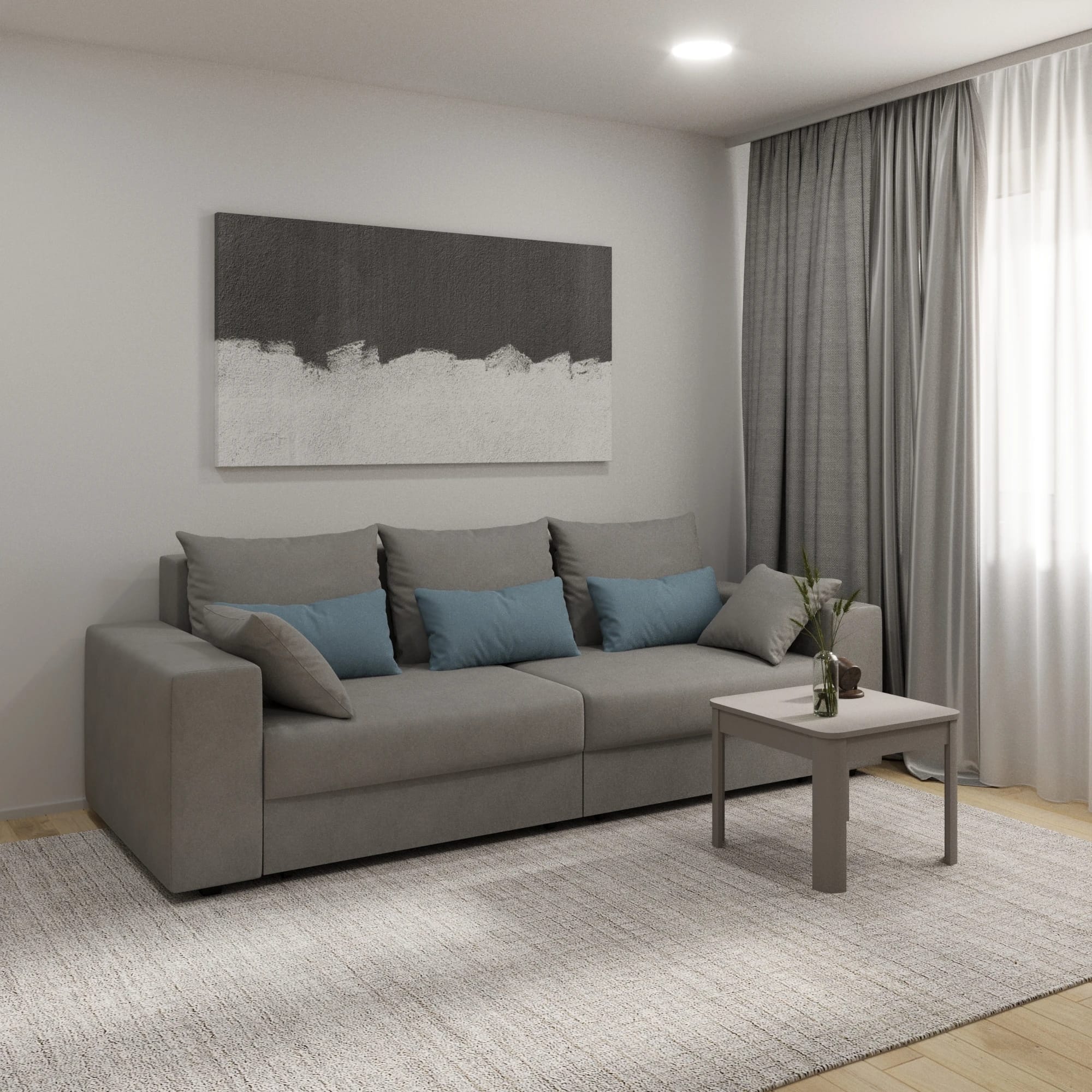 КВАДРО (Серый камень) - фото 2