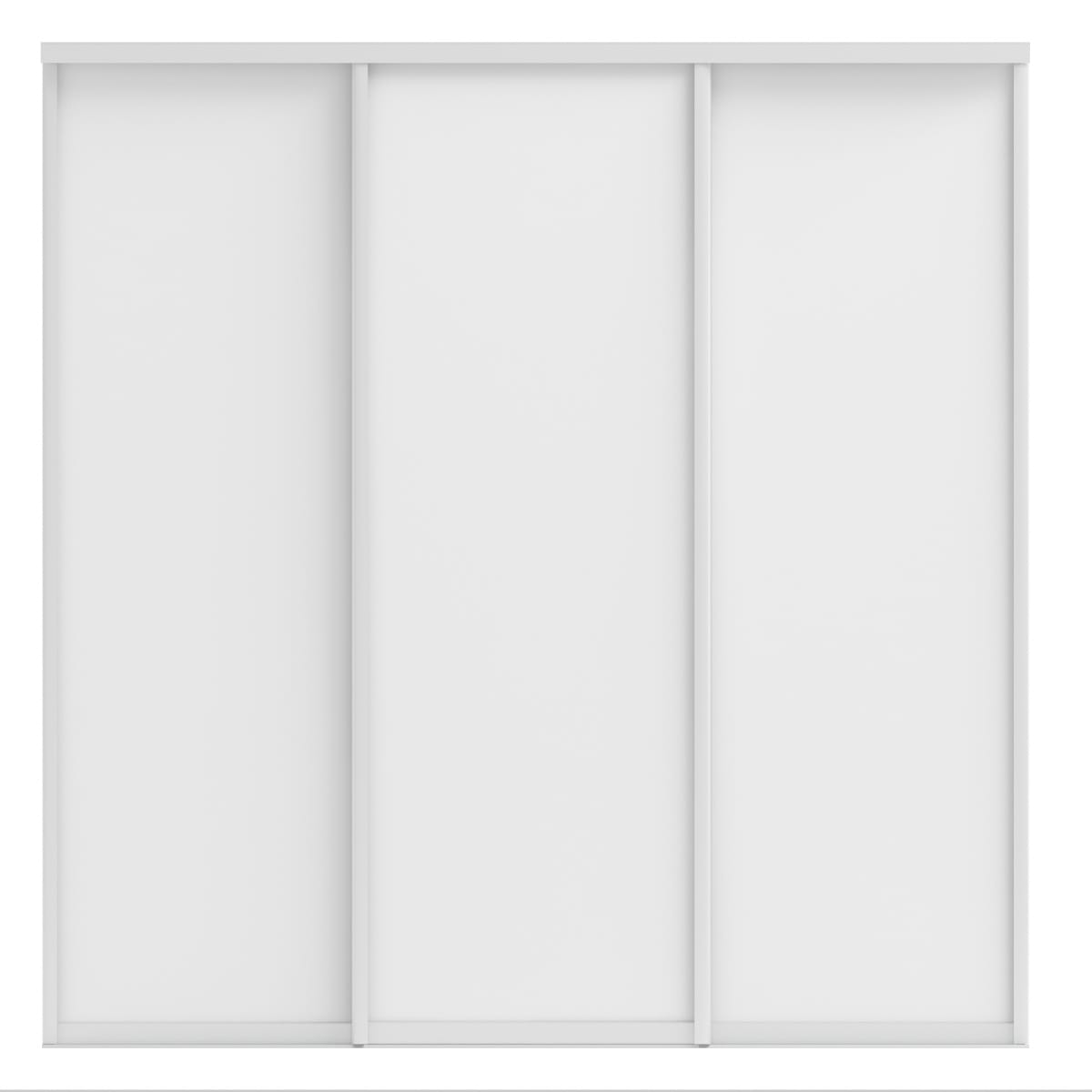 ОРИОН (ЛДСП) (белый шагрень/профиль С хром) - фото 1