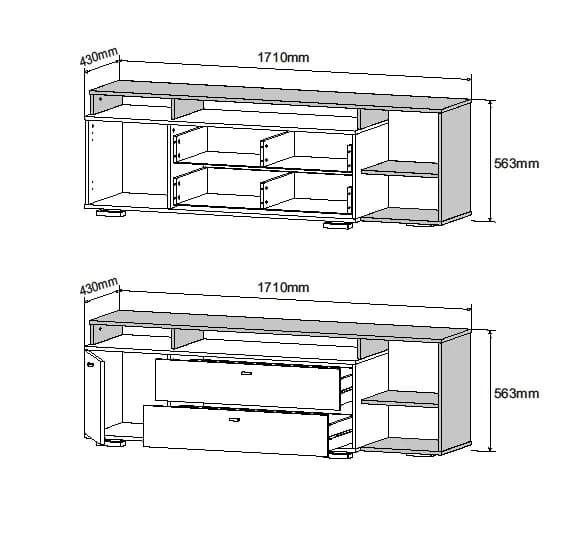 ЛАНС (белый/дуб бунратти) - фото 3
