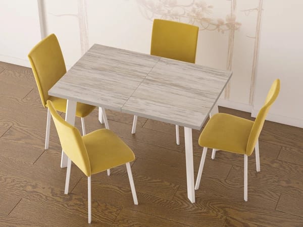 ФЛЕКС (металл белый муар (0124)/ткань горчица велюр (0186)) - фото 2