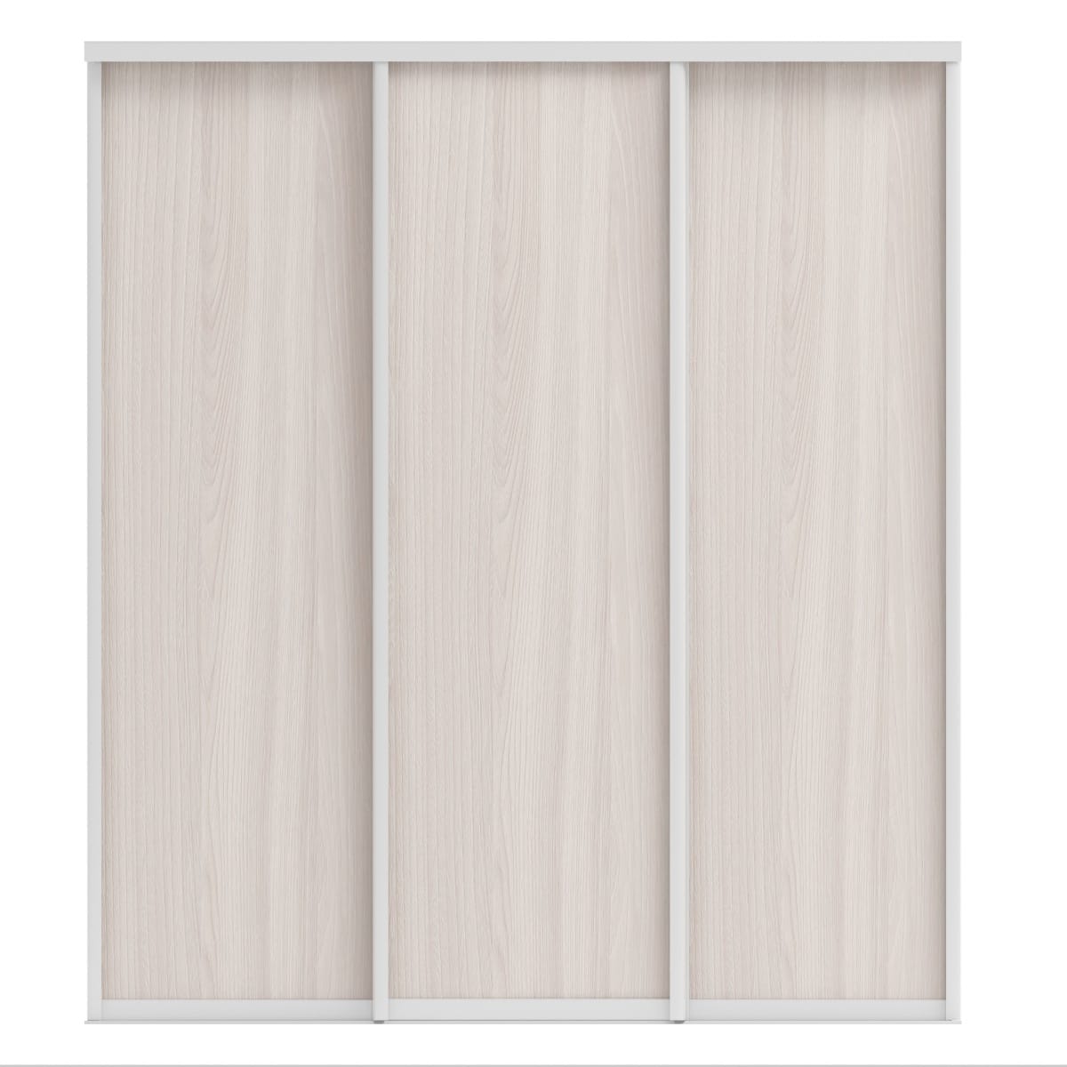 ОРИОН (ЛДСП) (ясень светлый/профиль С хром) - фото 1