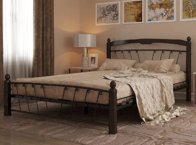 МУЗА 1 (черный, ножка 01/шоколад) - фото 2