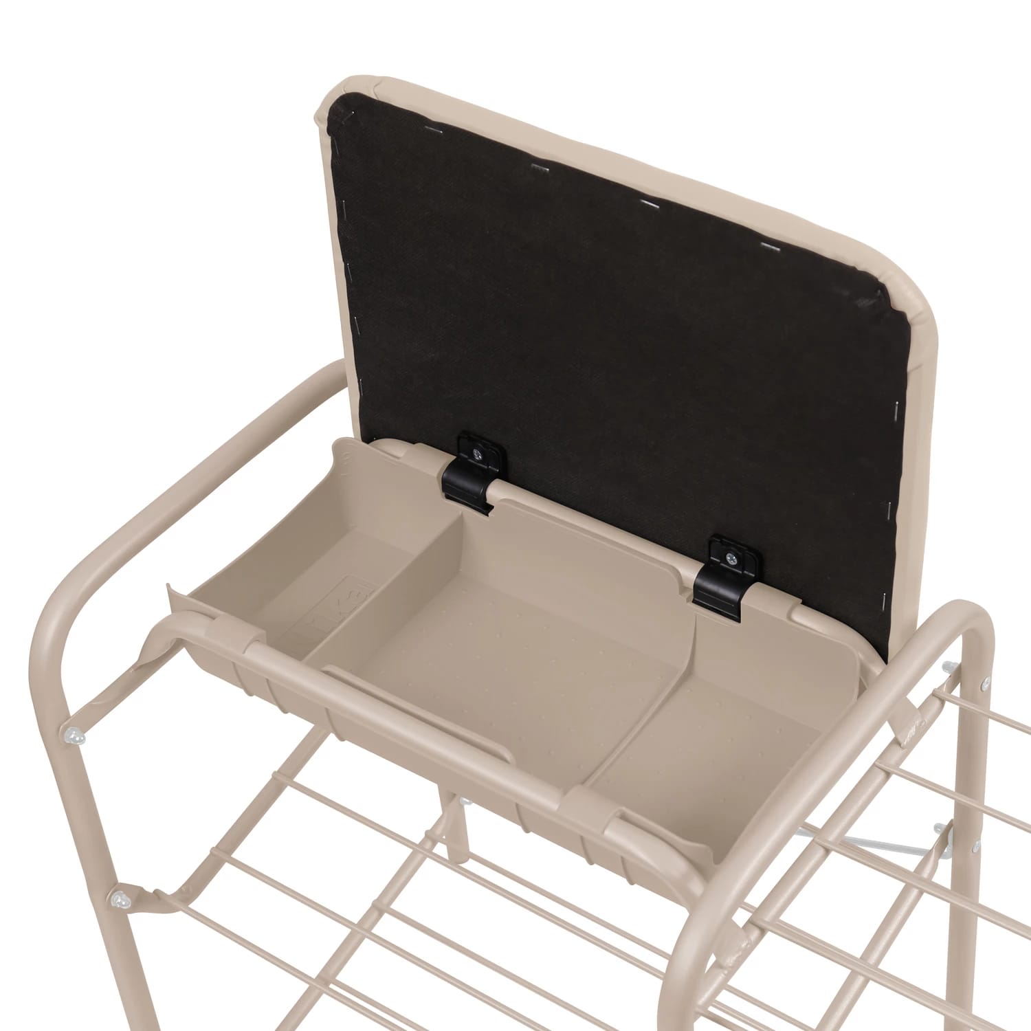 ЭТАЖЕРКА С ЯЩИКОМ (АРТ. ЭТП1-1) (ЭТП1-1/БЖ слоновая кость/бежевый металлик) - фото 2