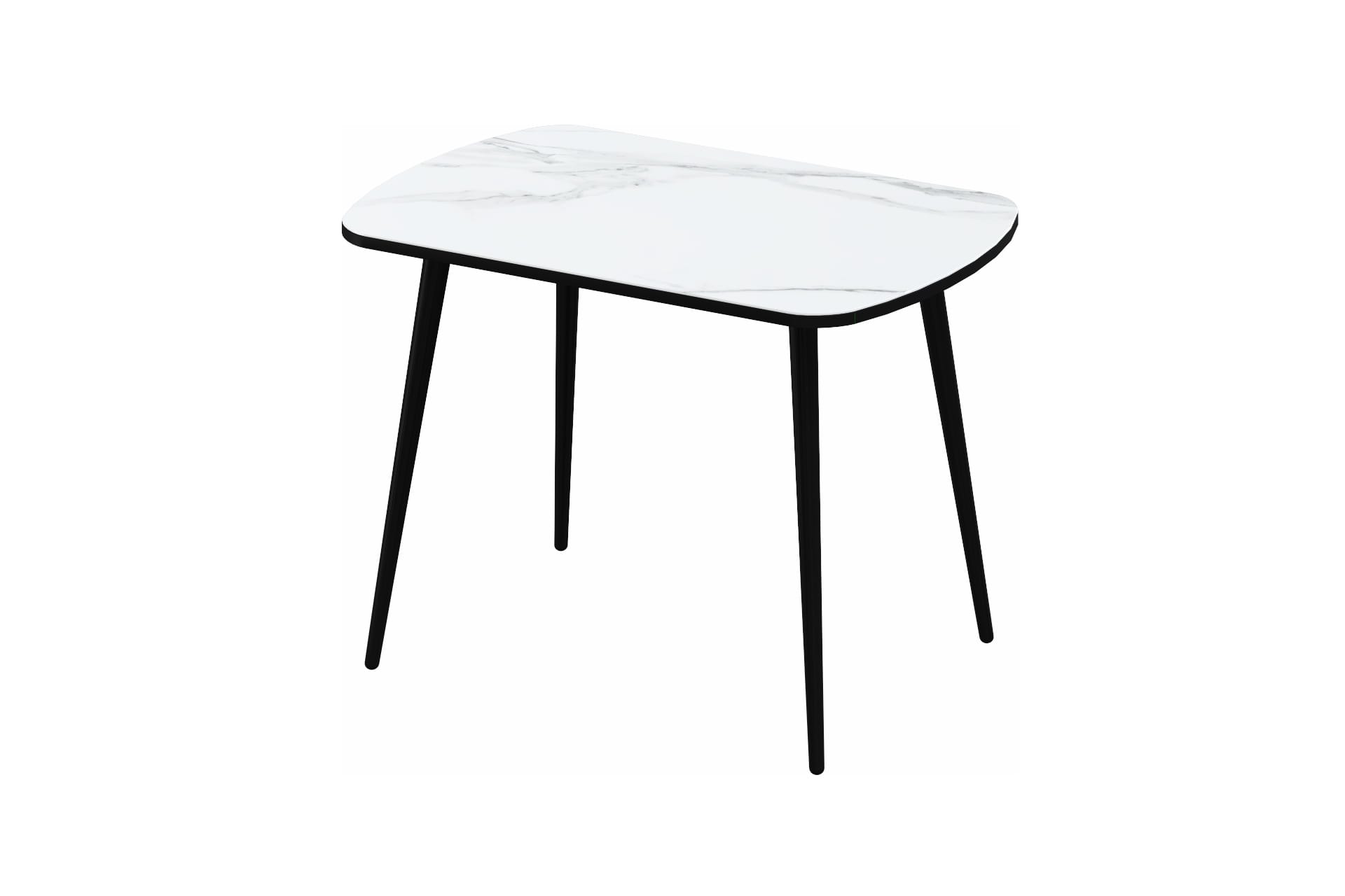 БОСТОН ЛАЙТ (Мрамор итальянский/опора черная) - фото 1