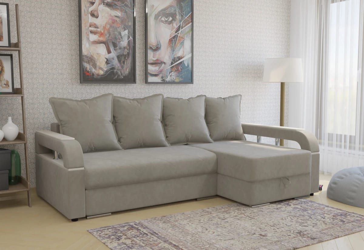 МОНИКА (Дакота 4 (Dakota 4)  / Дакота 4 (Dakota 4)  / ЛДСП (Москва) дуб седой) - фото 4