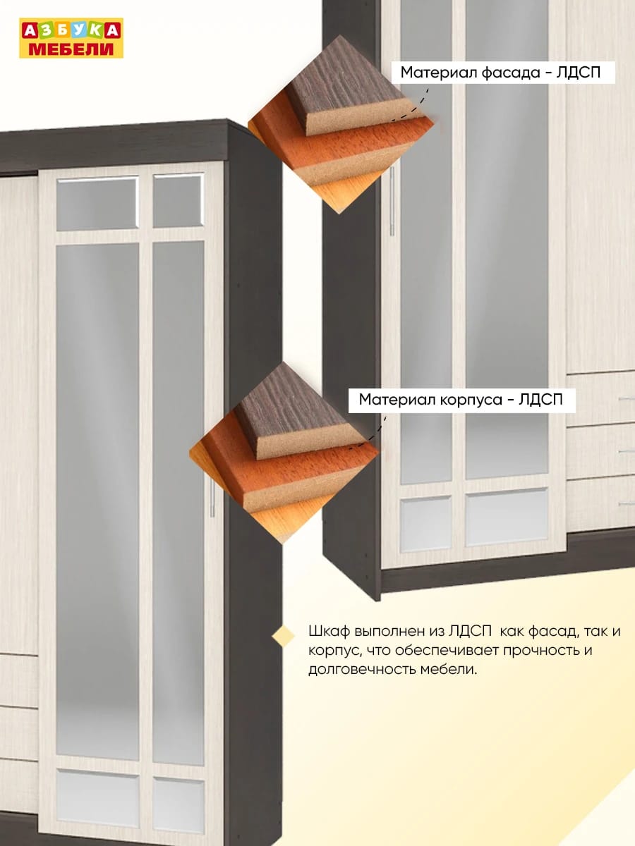 ФОРТУНА (венге/беленый дуб (белфорд)) - фото 5