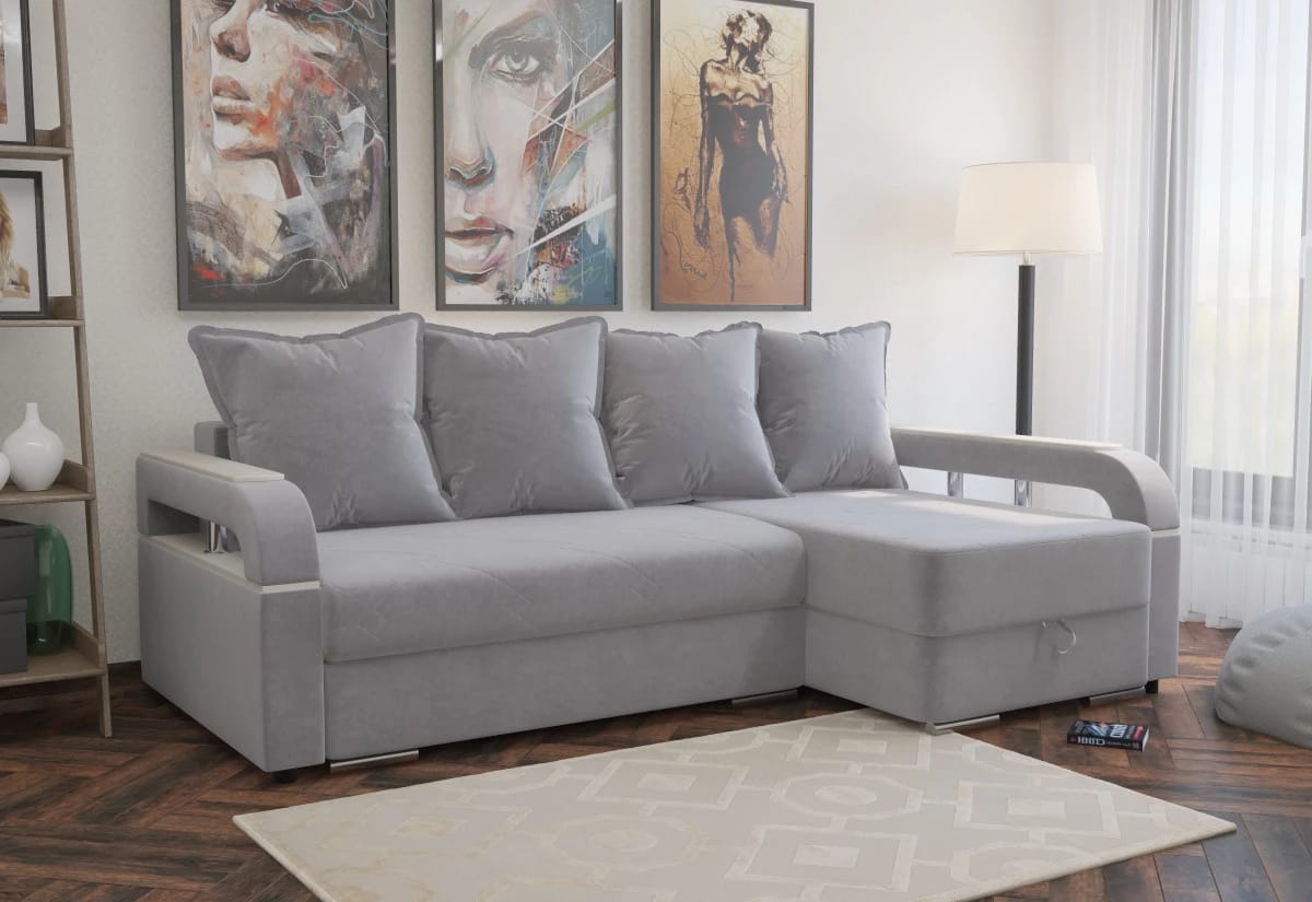 МОНИКА (Небби 306 (Nebbe 306)  / Небби 306 (Nebbe 306)  / ЛДСП (Москва) дуб седой) - фото 4