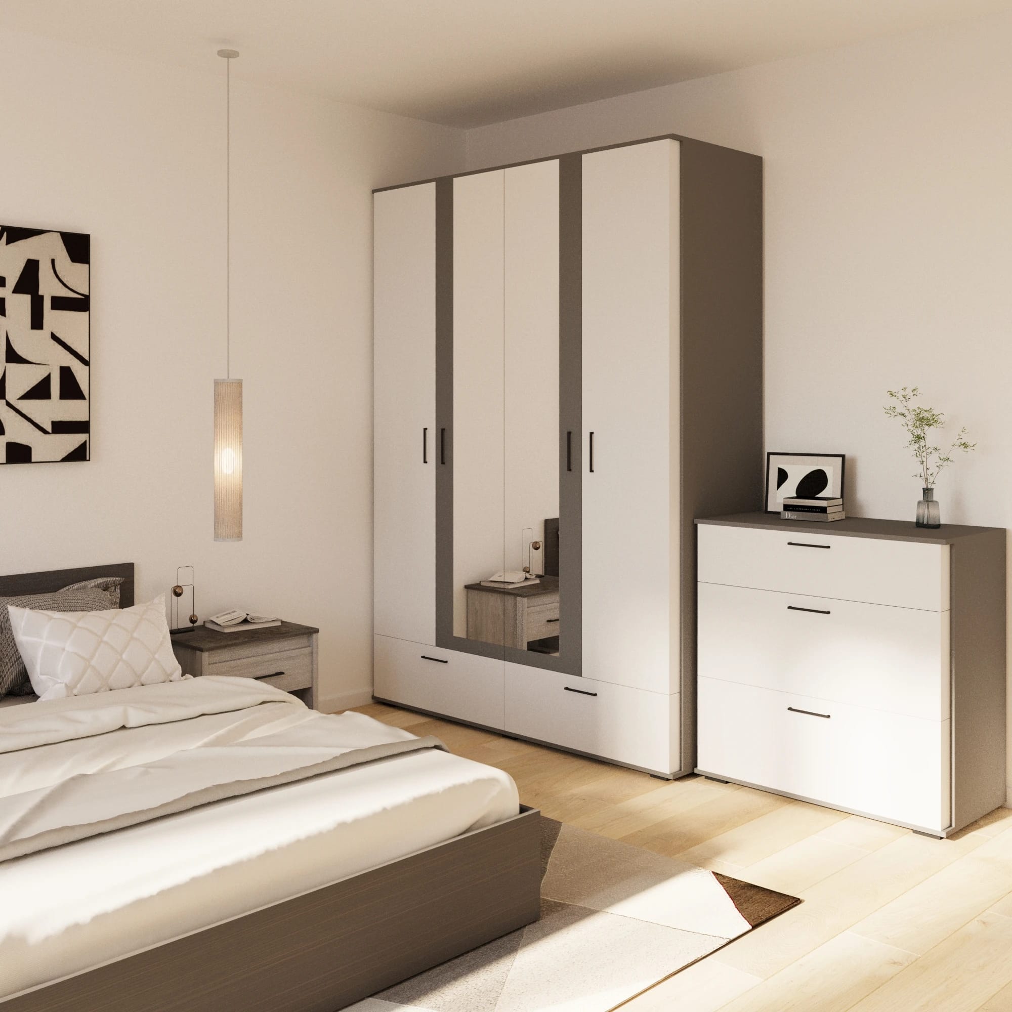 ДАЛЛАС (графит/белый) - фото 2