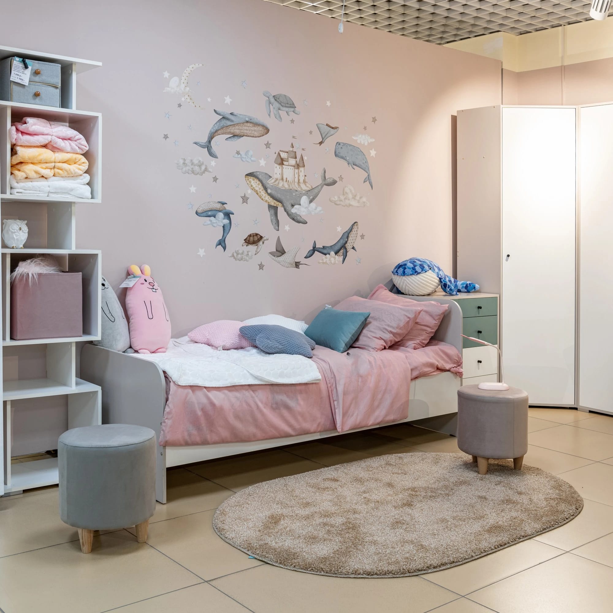 ДЖУНИОР (тэффи (легкий шелк)/белый шагрень) - фото 3