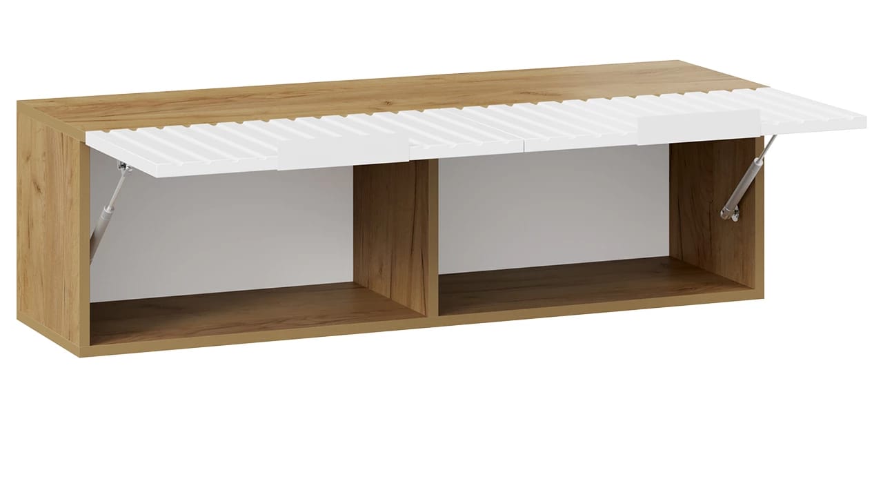 ХИЛТОН (дуб крафт золотой/белый матовый) - фото 3