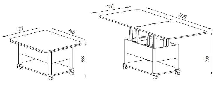 ДЕБЮТ 3 (светлый венге/ножки хром) - фото 5