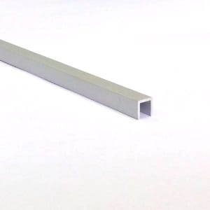 Планка к мебельному щиту торцевая (СОЮЗ, Кедр) ((стеновая 4мм) аллюминиевая) - фото 1