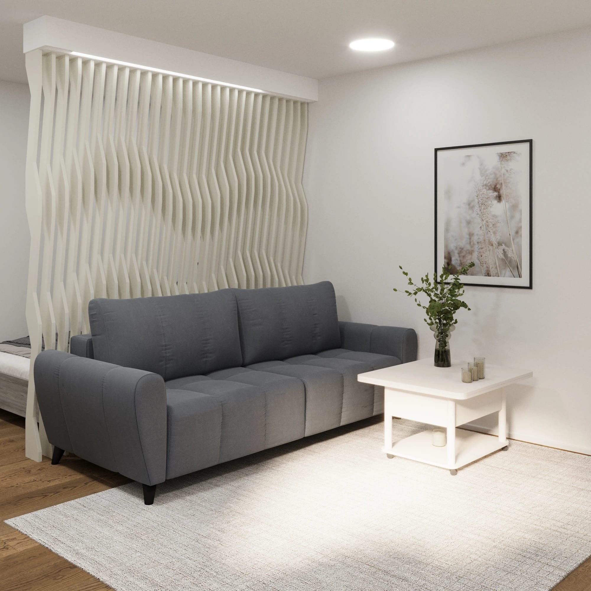 ДЕБЮТ 3 (белый/ножки белые) - фото 8