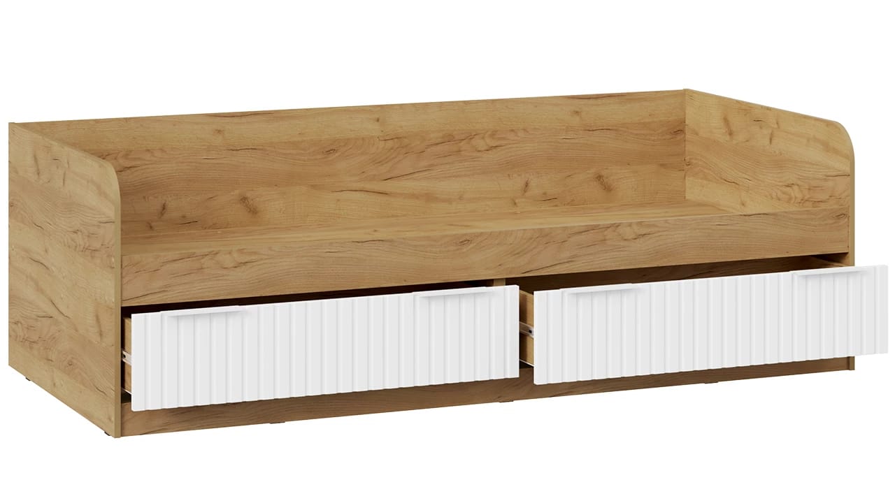 ХИЛТОН (дуб крафт золотой/белый матовый) - фото 3