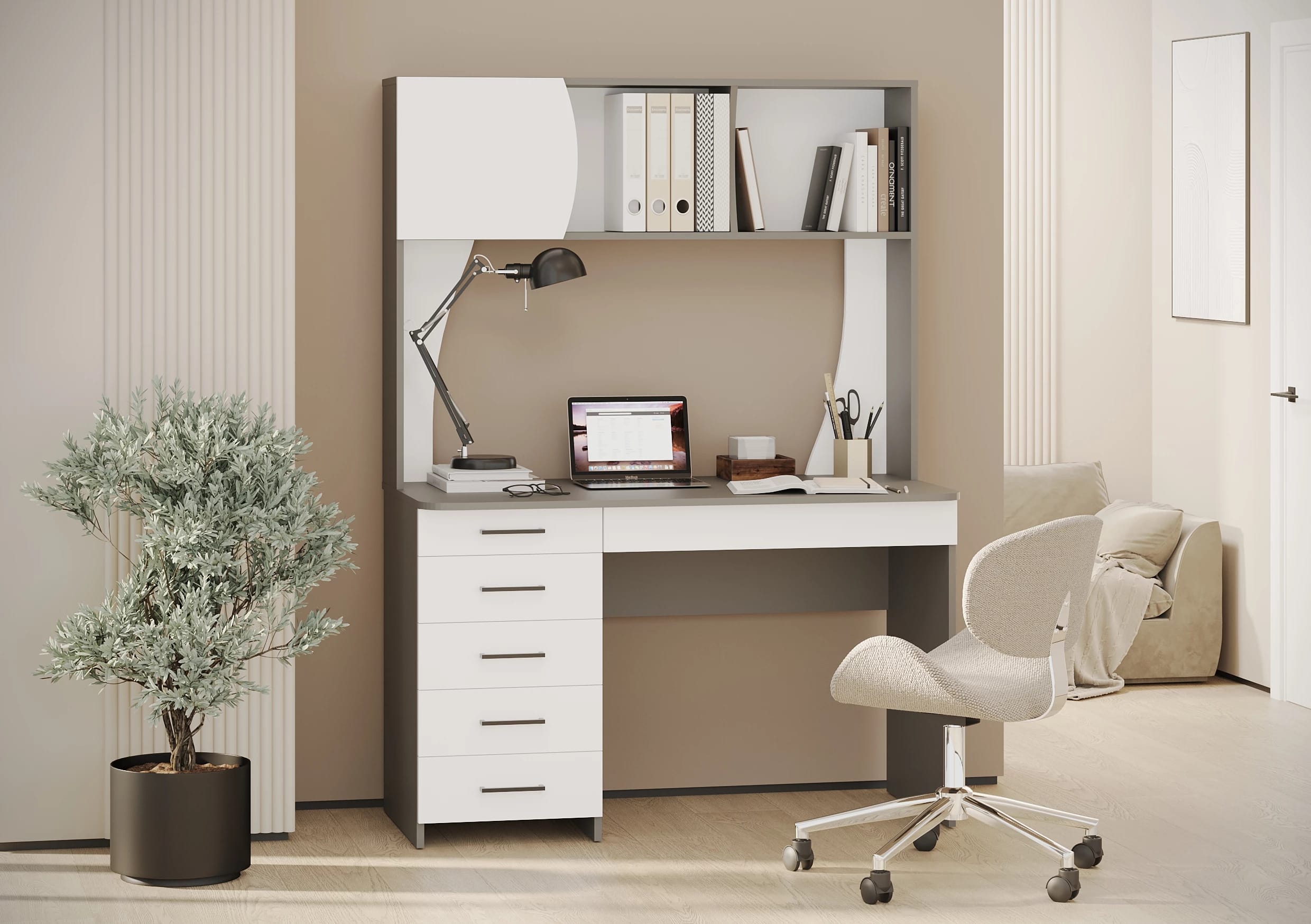 СИГМА (графит/белый) - фото 5