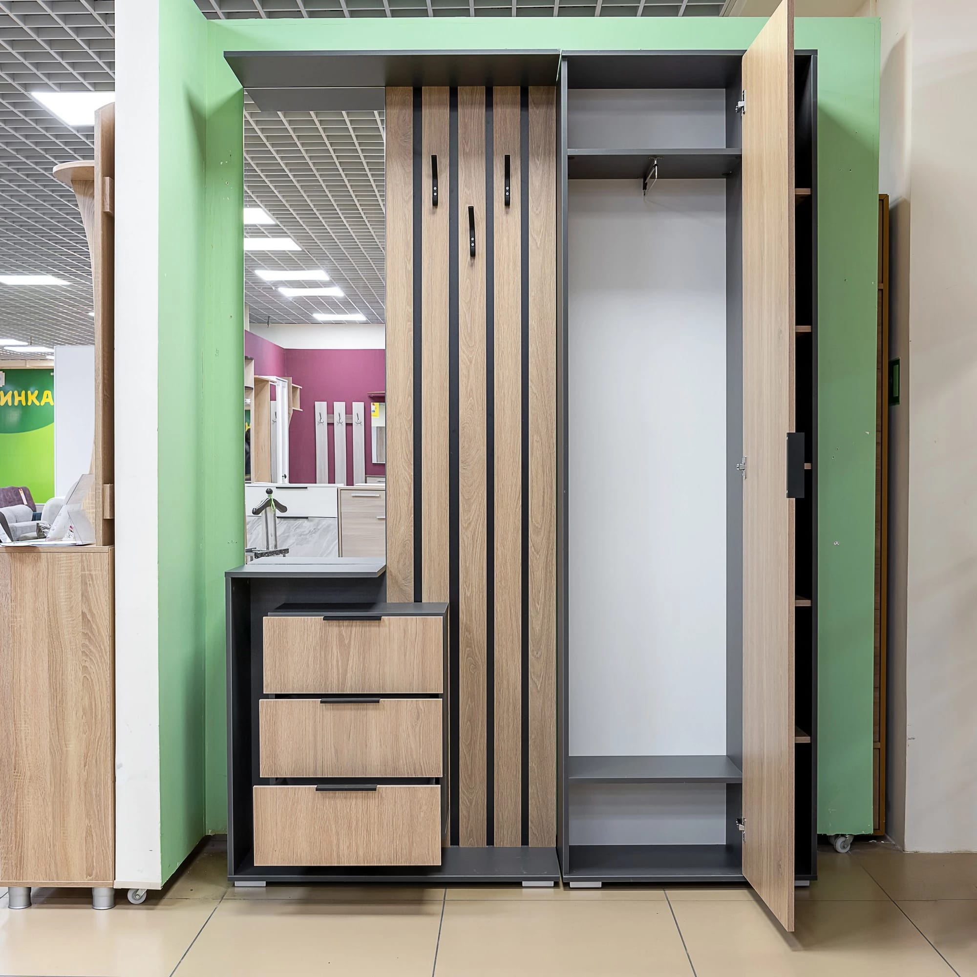 СИЕНА (графит/альберо, ручка СА-1, цвет - черный) - фото 3