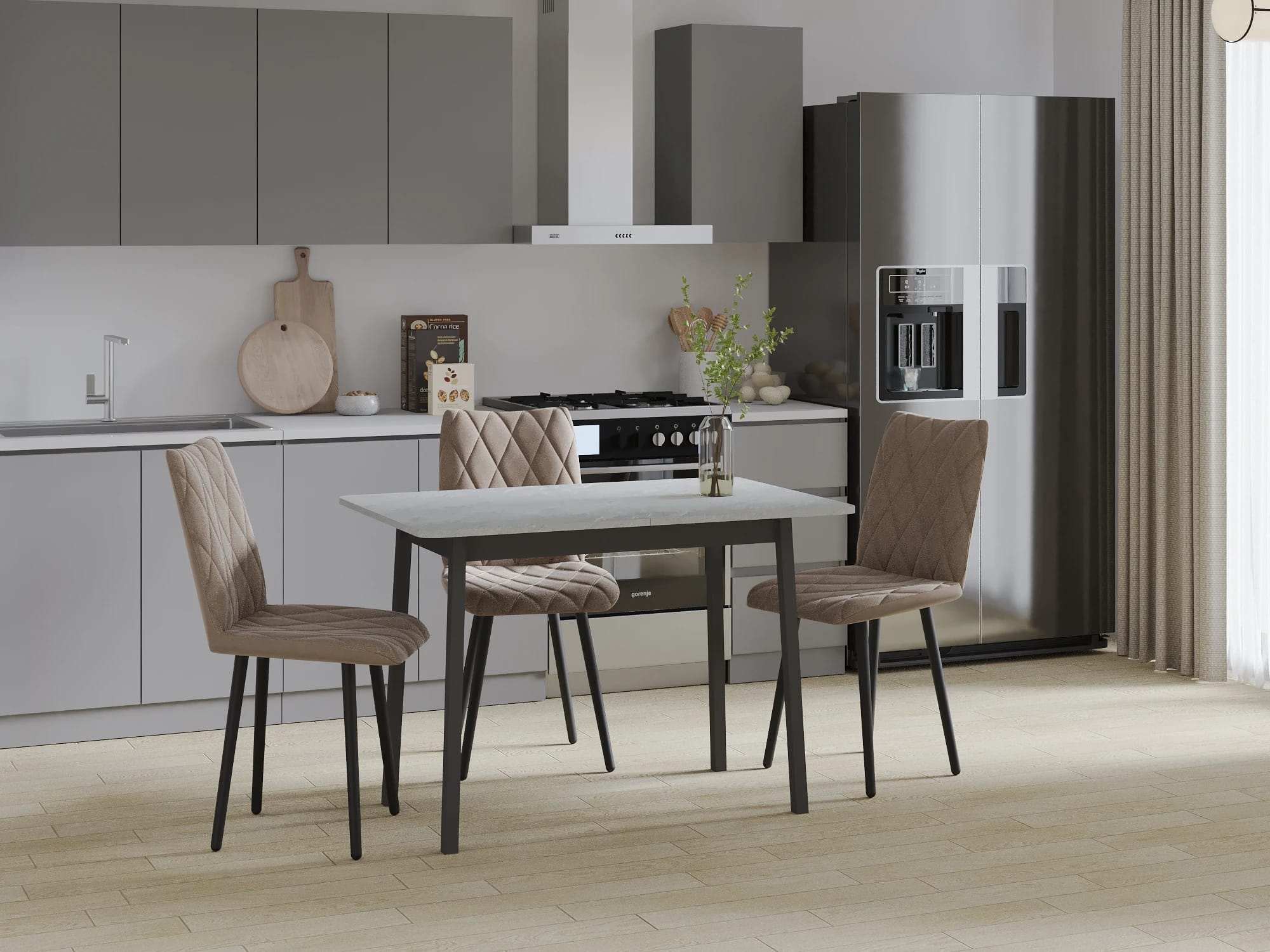 НЕВИЛЛ (ТИРК)-110 (Серый сланец/Черный) - фото 3