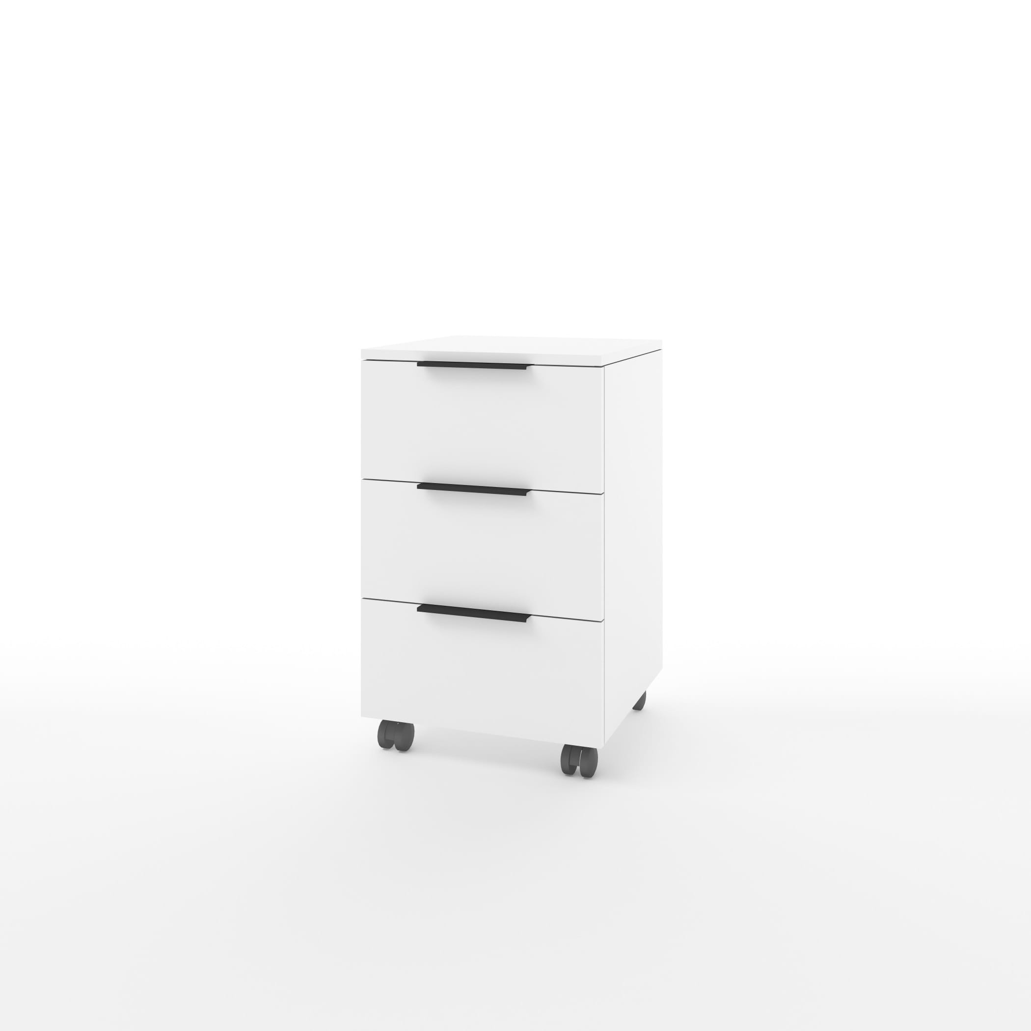 ОСЛО (OSLO) (белый (легкий шелк)/ ручка СА-6, цвет - черный) - фото 1