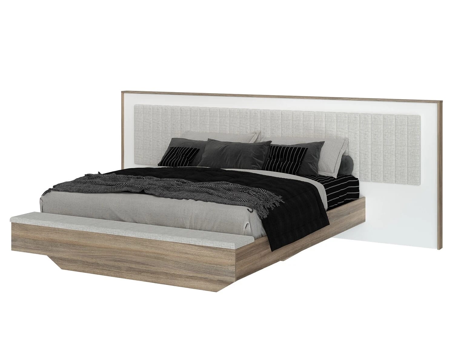 АРАВИЯ-КРИСТАЛЛ (Вяз дымчатый/Белый) - фото 4