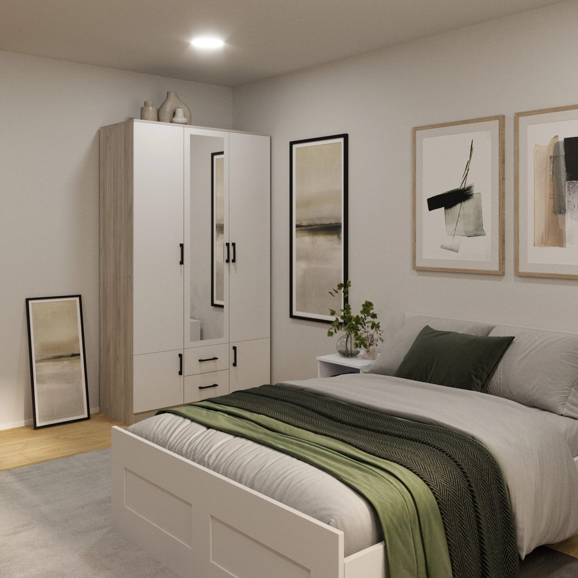 РОНДА (дуб крафт серый/белый) - фото 4