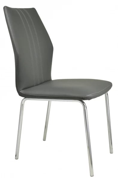 МОДЕНА (сиденье к/з Santorini 0422 (серый)/ каркас хром) - фото 3