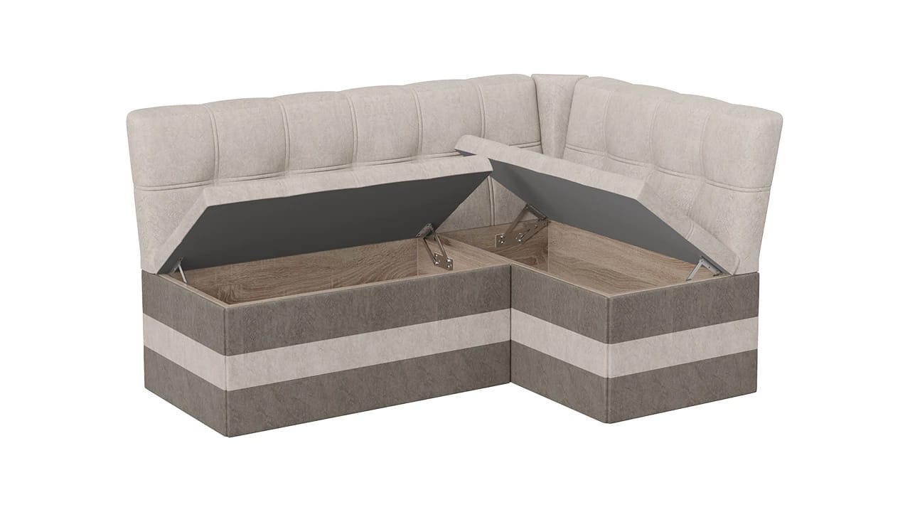 ОСКАР (микровелюр Wellmart Dark Beige/Latte) - фото 3