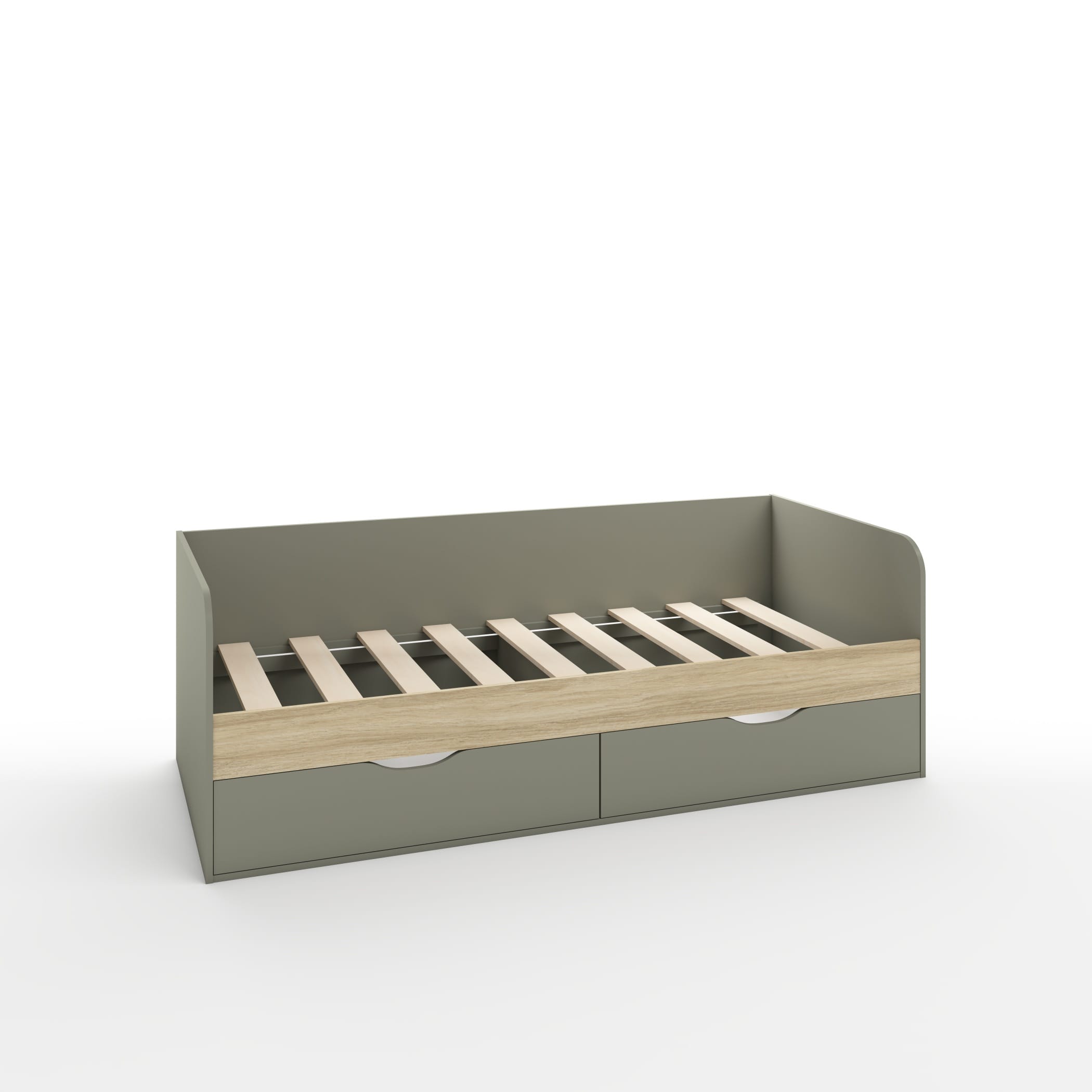 ОСЛО (OSLO) (ЛДСП хаки/альберо) - фото 1