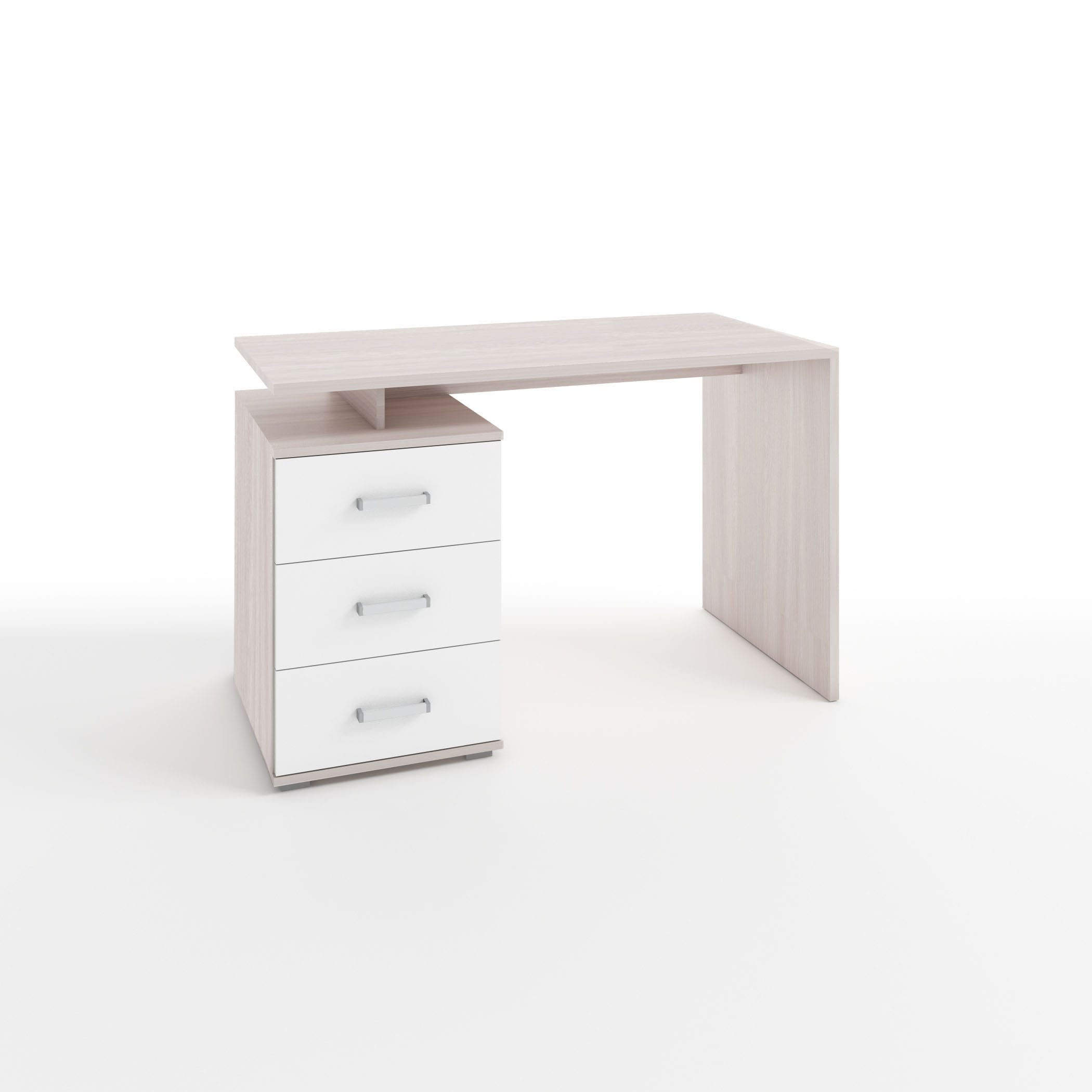 РУАН МАЛЫЙ (корпус ясень светлый/ фасад белый шагрень) - фото 1