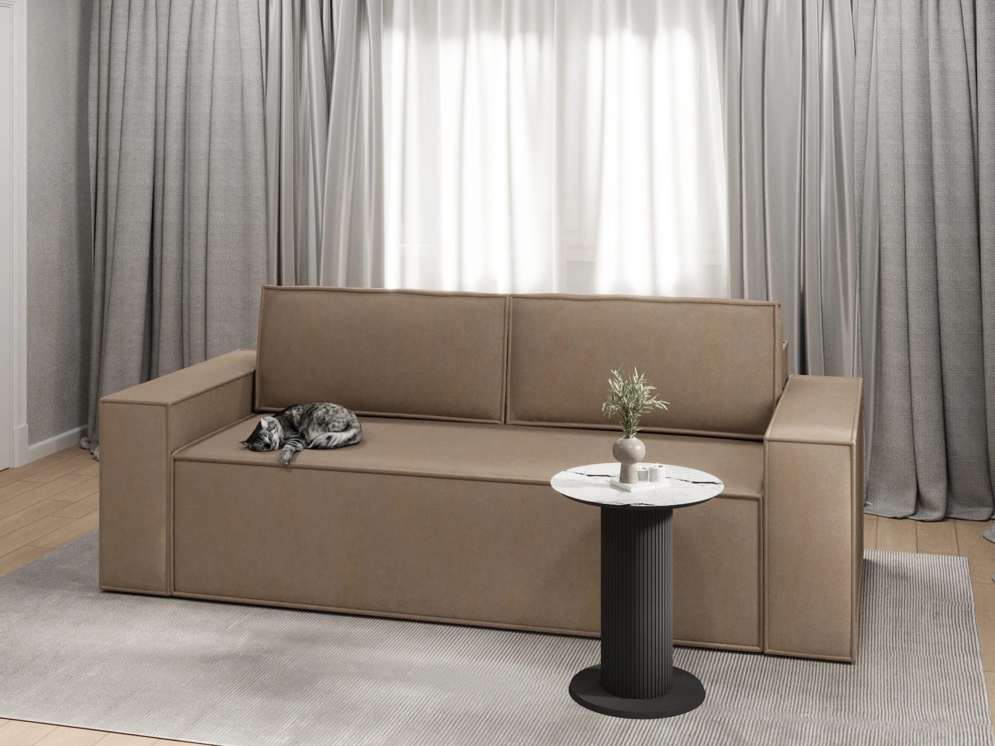 ТУЛОН (Вариант 8/Мора темно-коричневый) - фото 5