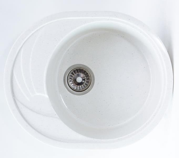 EMAR МРАМОР EMМ-156 МОЙКА ВРЕЗНАЯ 560*460 ММ (альпы) - фото 1