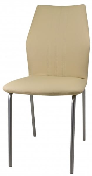 МОДЕНА (сиденье к/з Santorini 0415 (крем)/ каркас хром) - фото 1