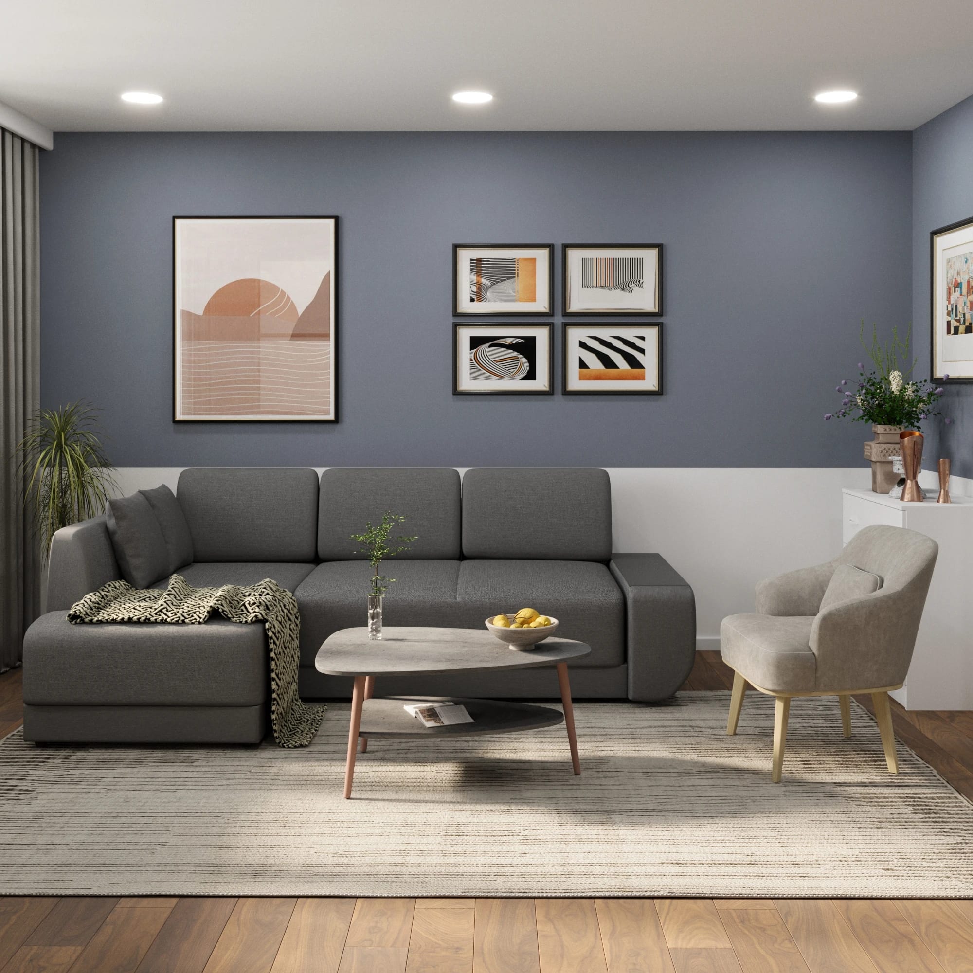 КОМФОРТ-5 (EVA BEIGE  / EVA BEIGE  / Бесцветный (Лак)) - фото 3