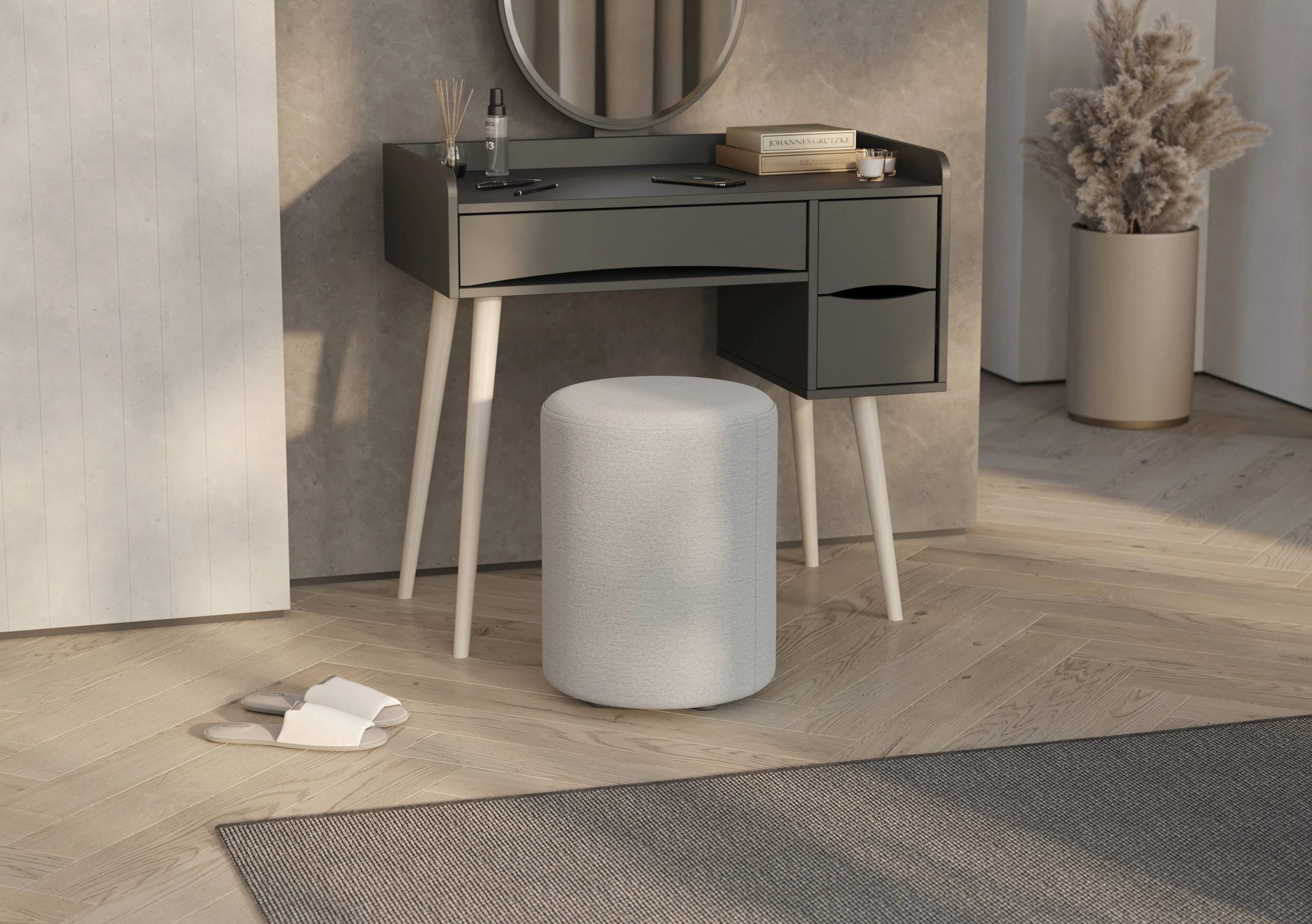 ЛИЛУ (ТК Merlin 03 светло-серая (рогожка)) - фото 2