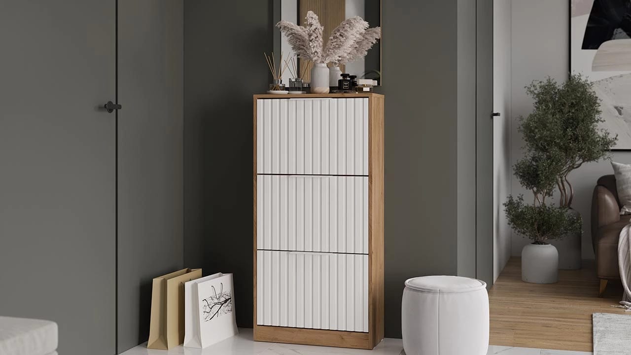 ХИЛТОН (дуб крафт золотой/белый матовый) - фото 6