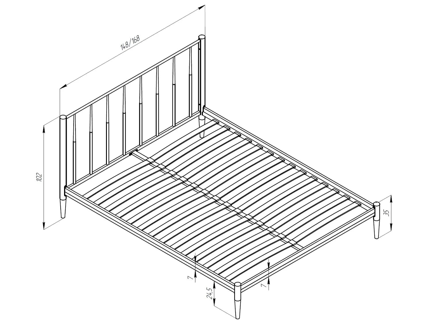 БРИЗ (черный (RAL 9005)) - фото 5