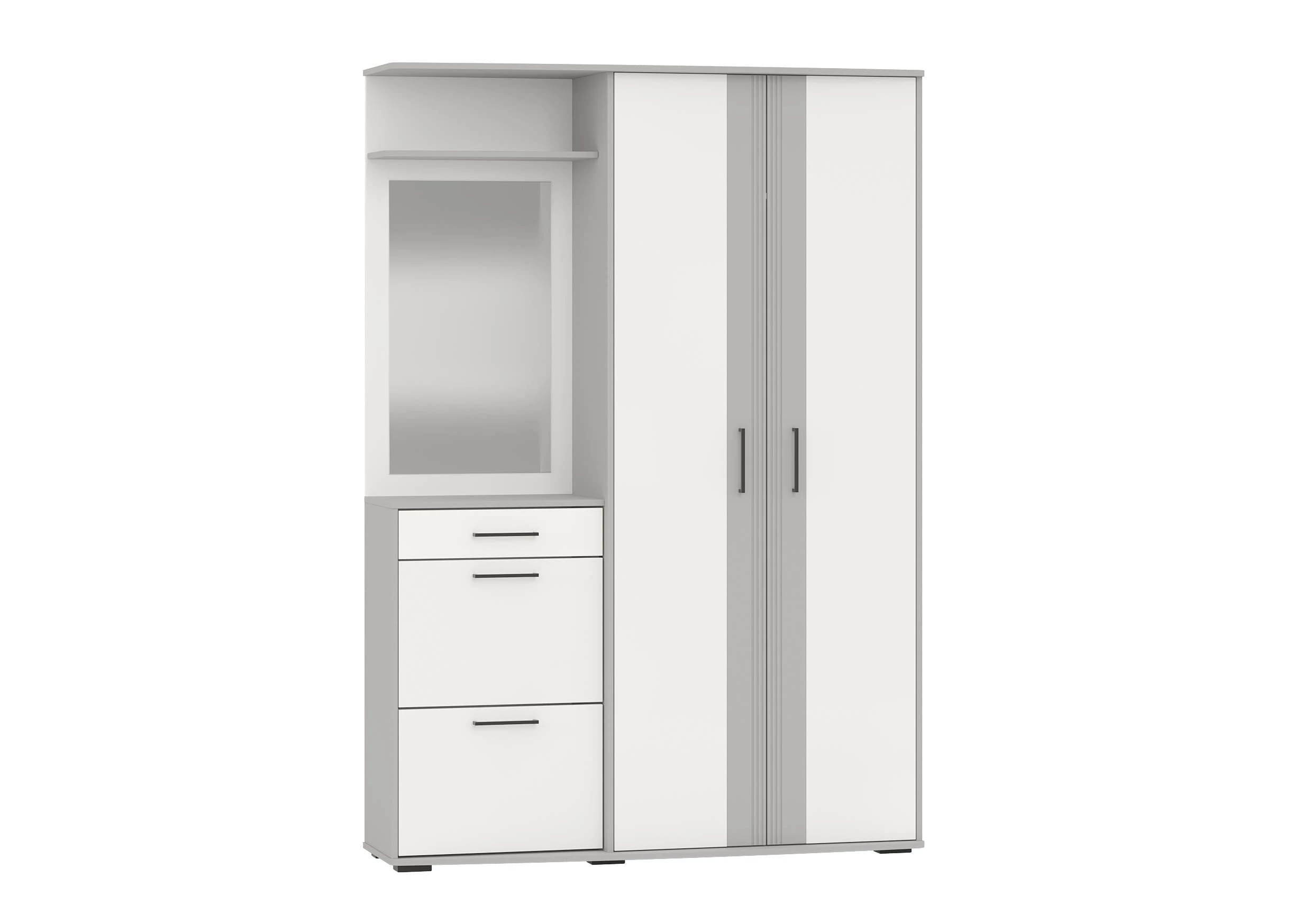 МЕДЕЯ МИНИ (белый/серый МДФ-серый софт) - фото 2