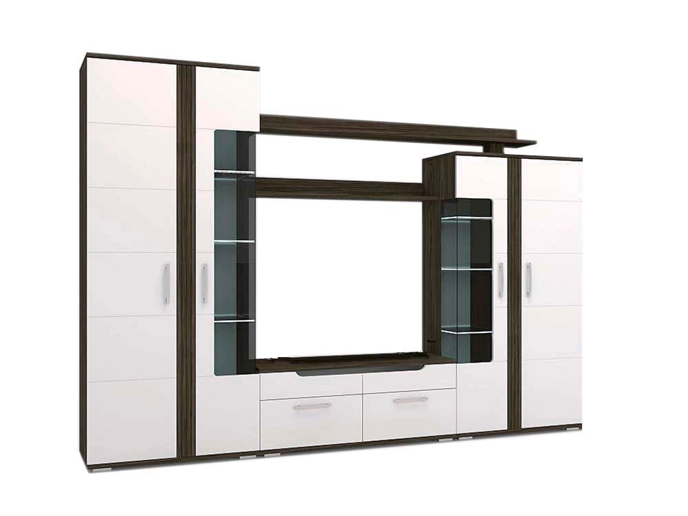 БАРСЕЛОНА (анкор темный/белый глянец) - фото 1